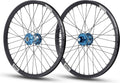 Paire de Roues Alu Pro Disque Helium Pride Control V1 20/10mm Bleu