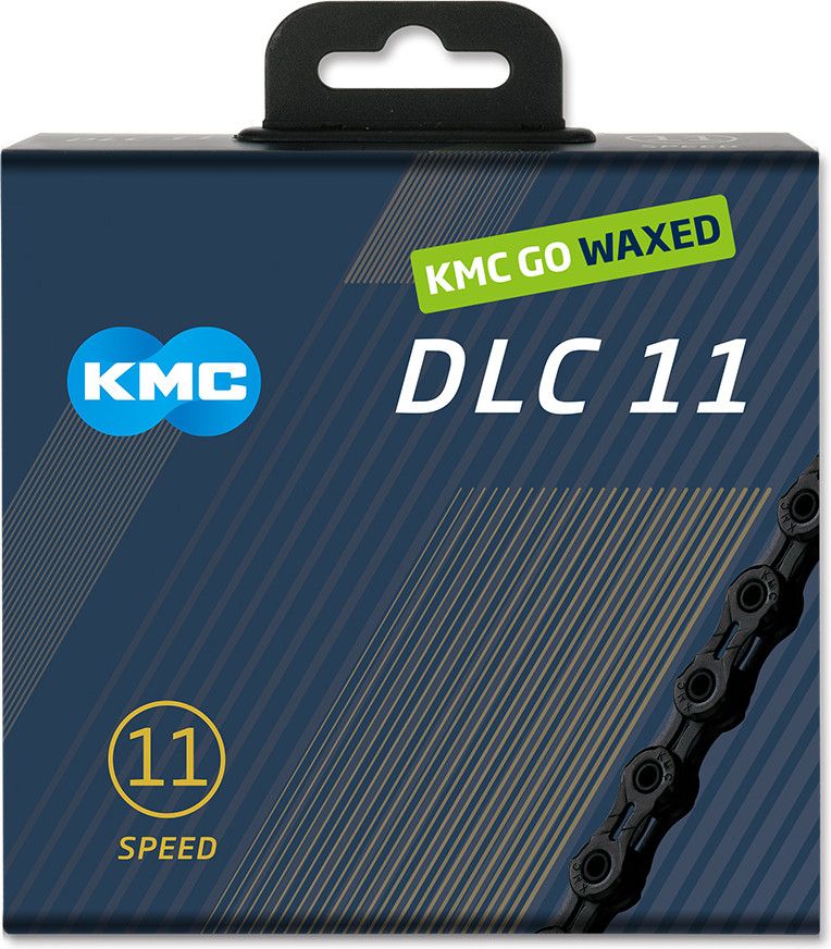 Chaîne KMC DLC11 Waxed 11V Noir
