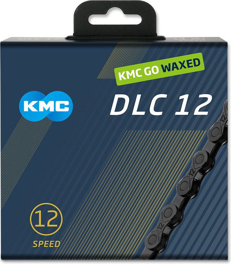 Chaîne KMC DLC12 Waxed 12V Noir