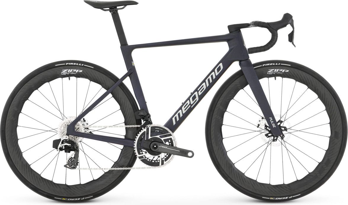 Vélo de Route Megamo Pulse 00 SLR Sram Red AXS 12V 700 mm Noir 2026