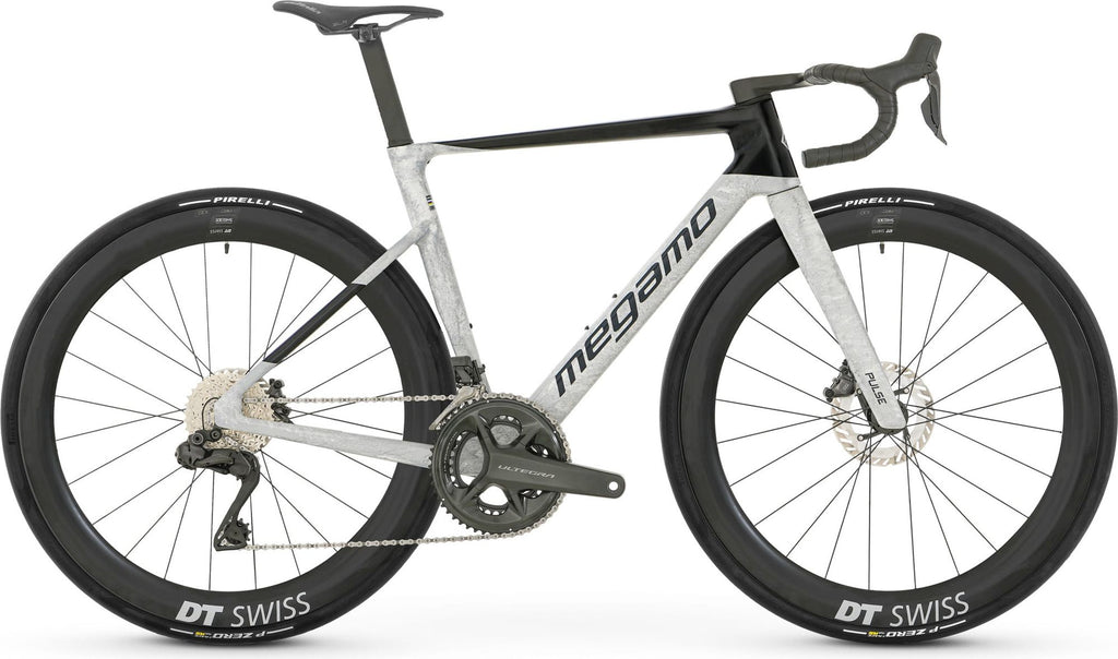 Vélo de Route Megamo Pulse 03 SLR Shimano Ultegra Di2 12V 700 mm Gris/Noir 2026