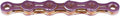 Chaîne KMC TT11 Waxed 11V Violet Neo Chrome