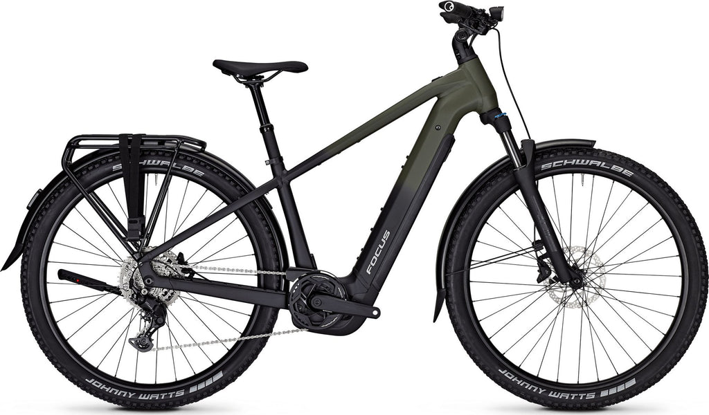 VTC Électrique Focus Aventura² 6.7 X Shimano Cues 9V 800Wh 29'' Vert/Noir 2026