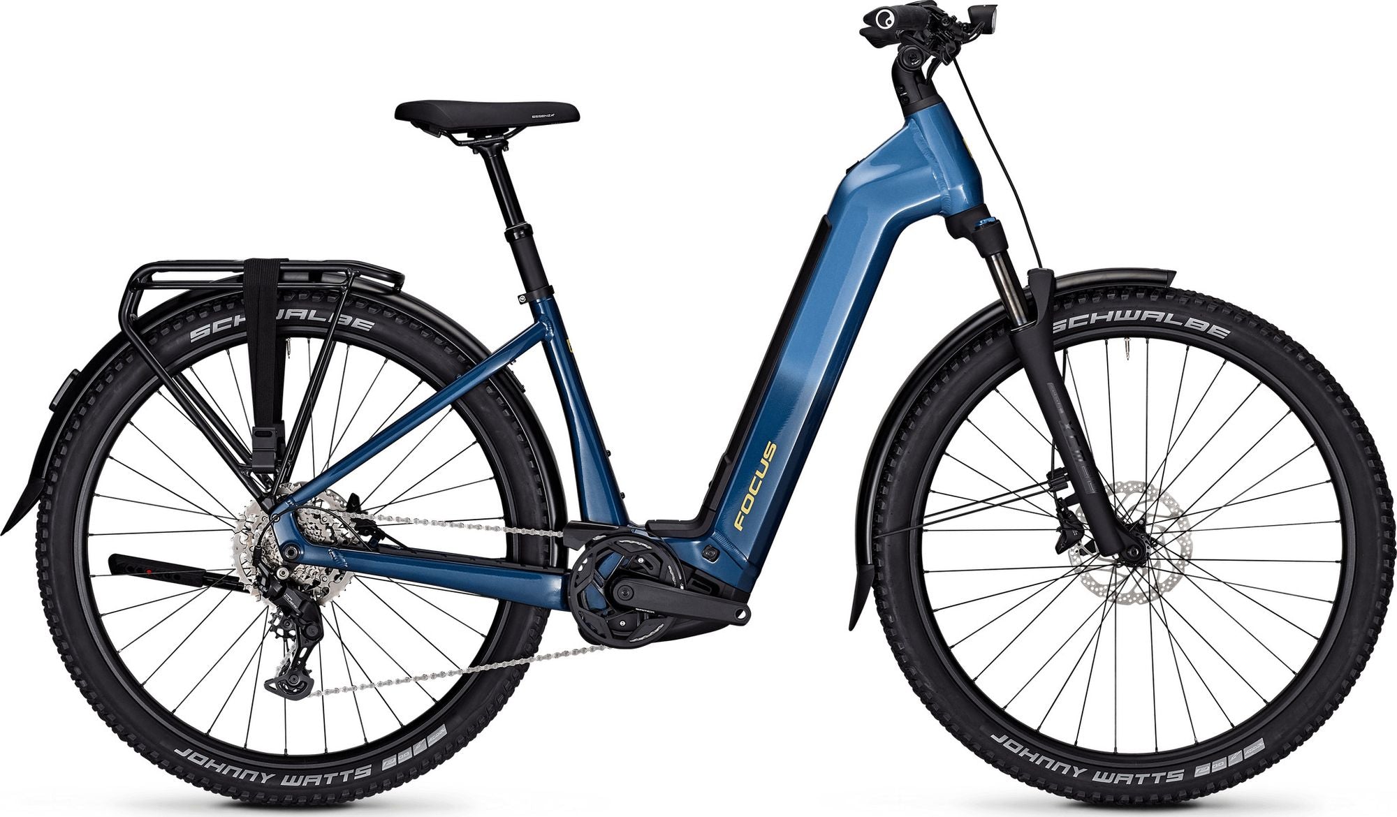 VTC Électrique Focus Aventura² 6.7 Shimano Cues 9V 540Wh 29'' Bleu 2026
