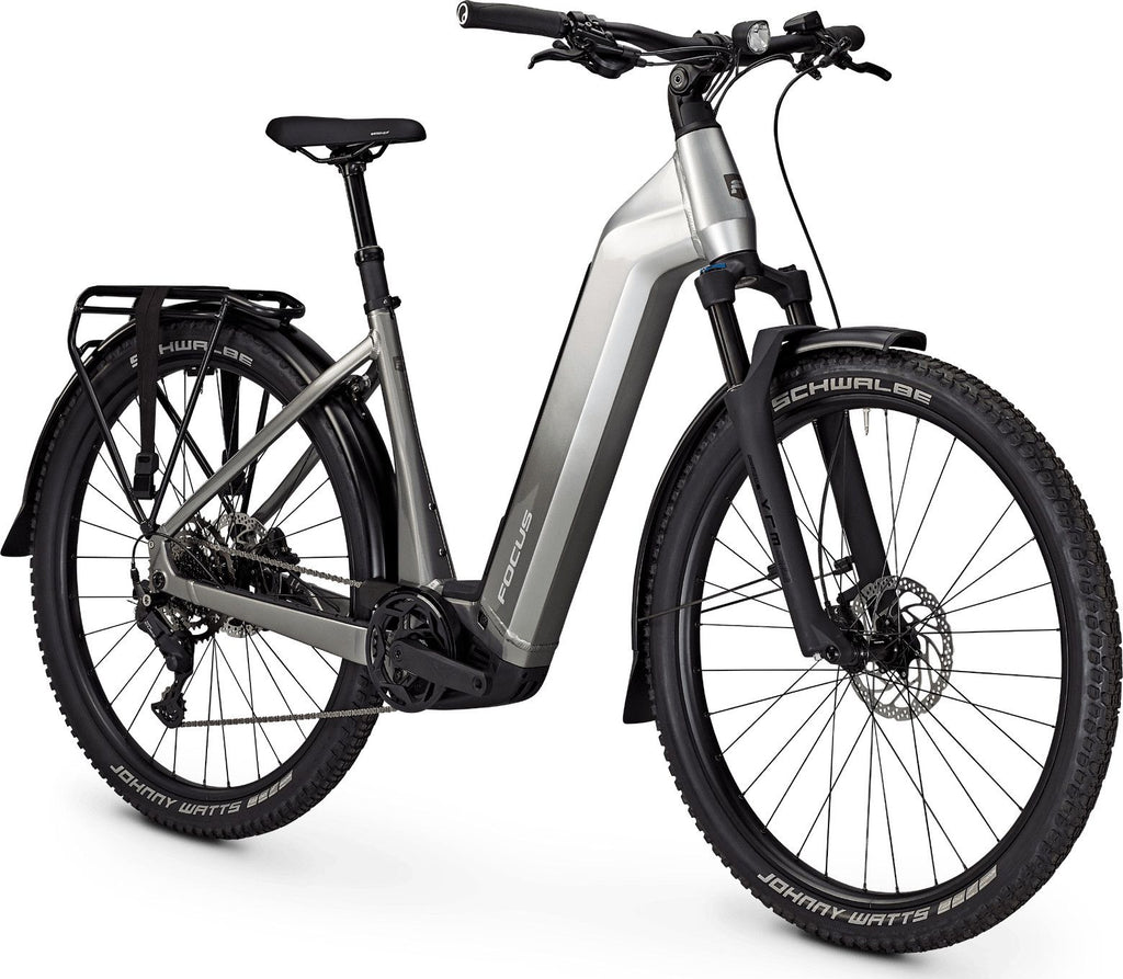 VTC Électrique Focus Aventura² 6.7 Shimano Cues 9V 600Wh 29'' Argent 2026