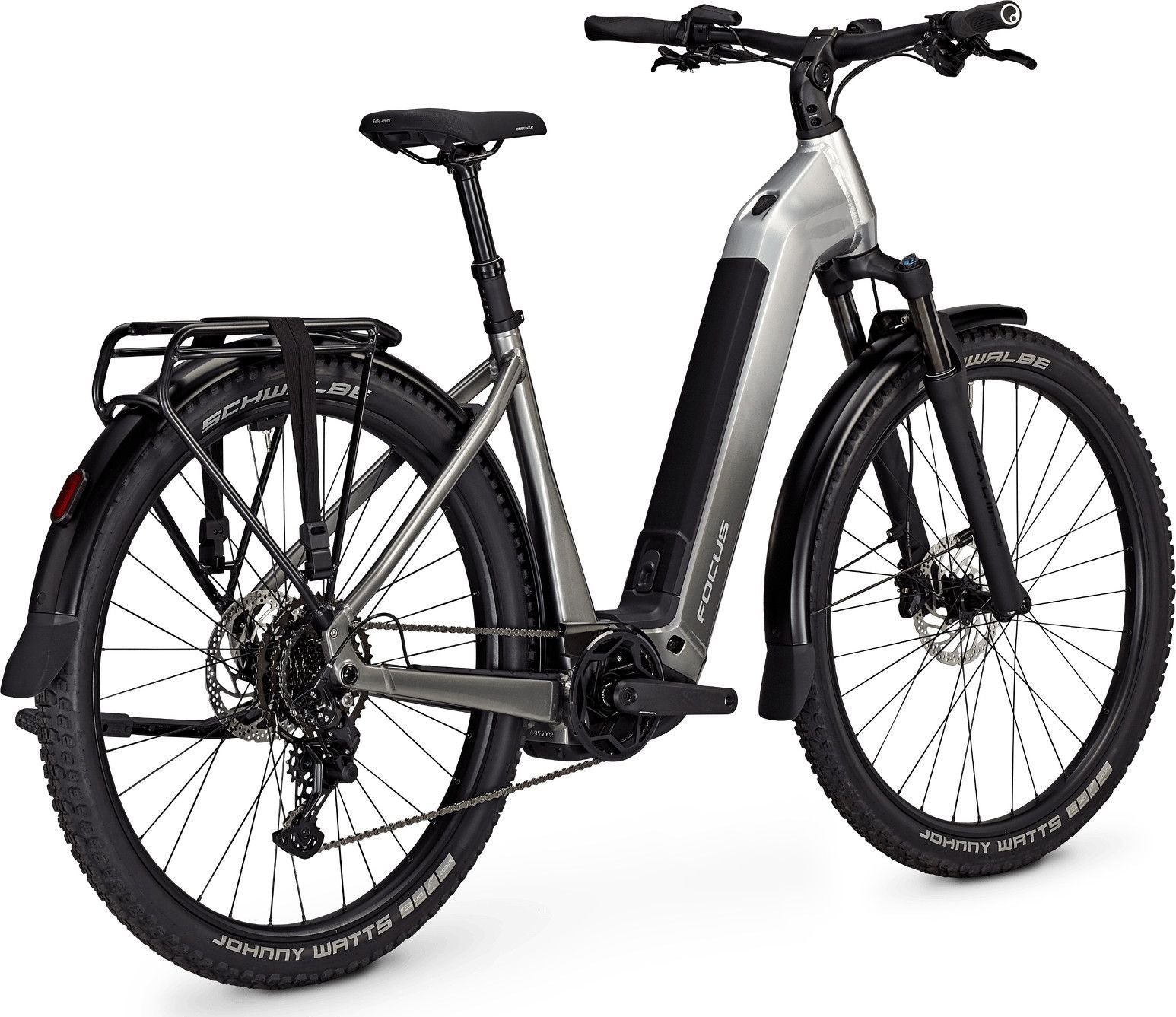 VTC Électrique Focus Aventura² 6.7 Shimano Cues 9V 600Wh 29'' Argent 2026