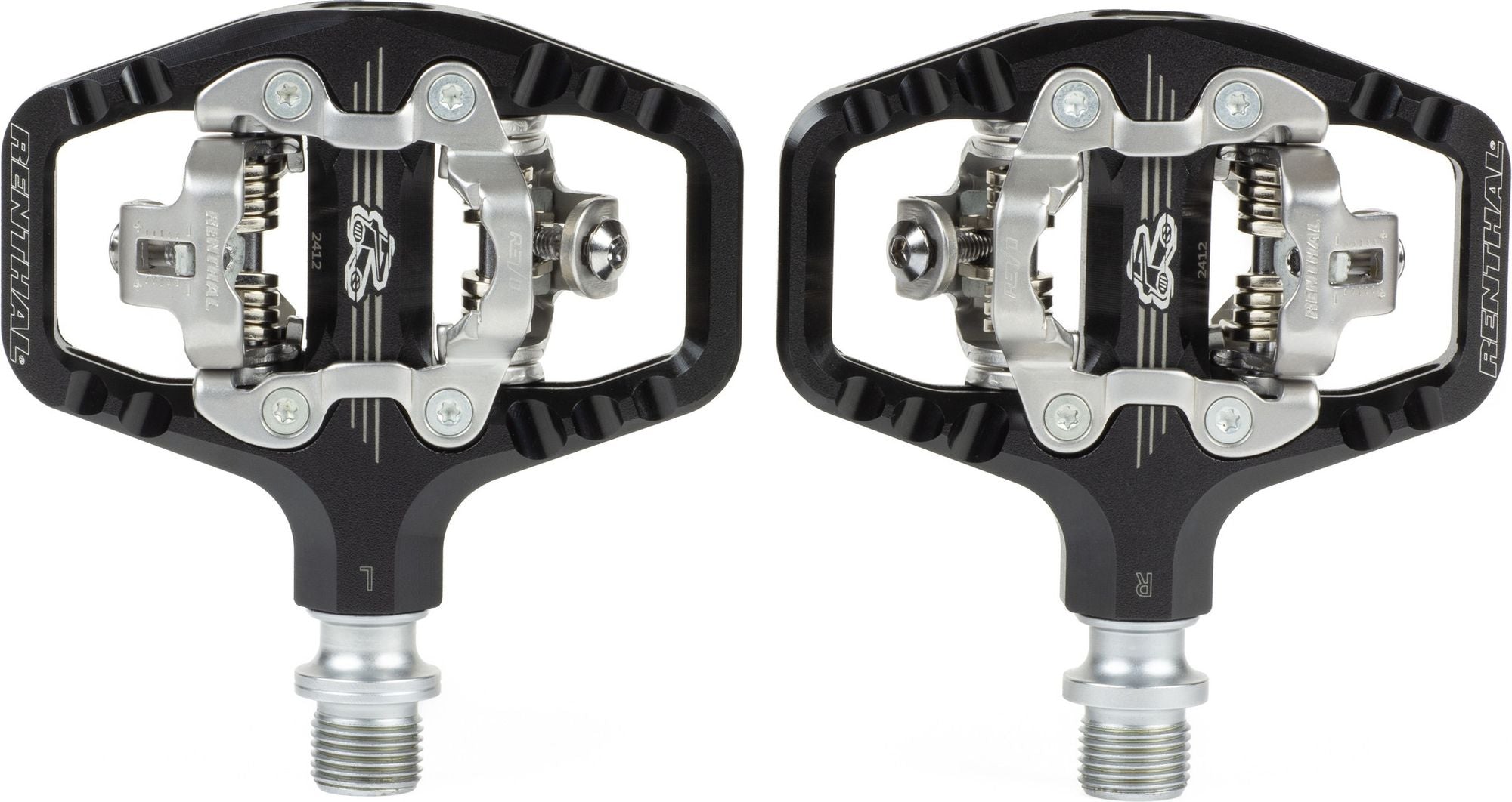 Paire de Pédales Automatiques Renthal Revo-TRC Noir