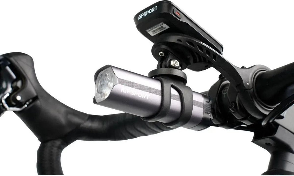 Adaptateur Support Compteur iGPSport S82 pour Éclairage Avant Noir