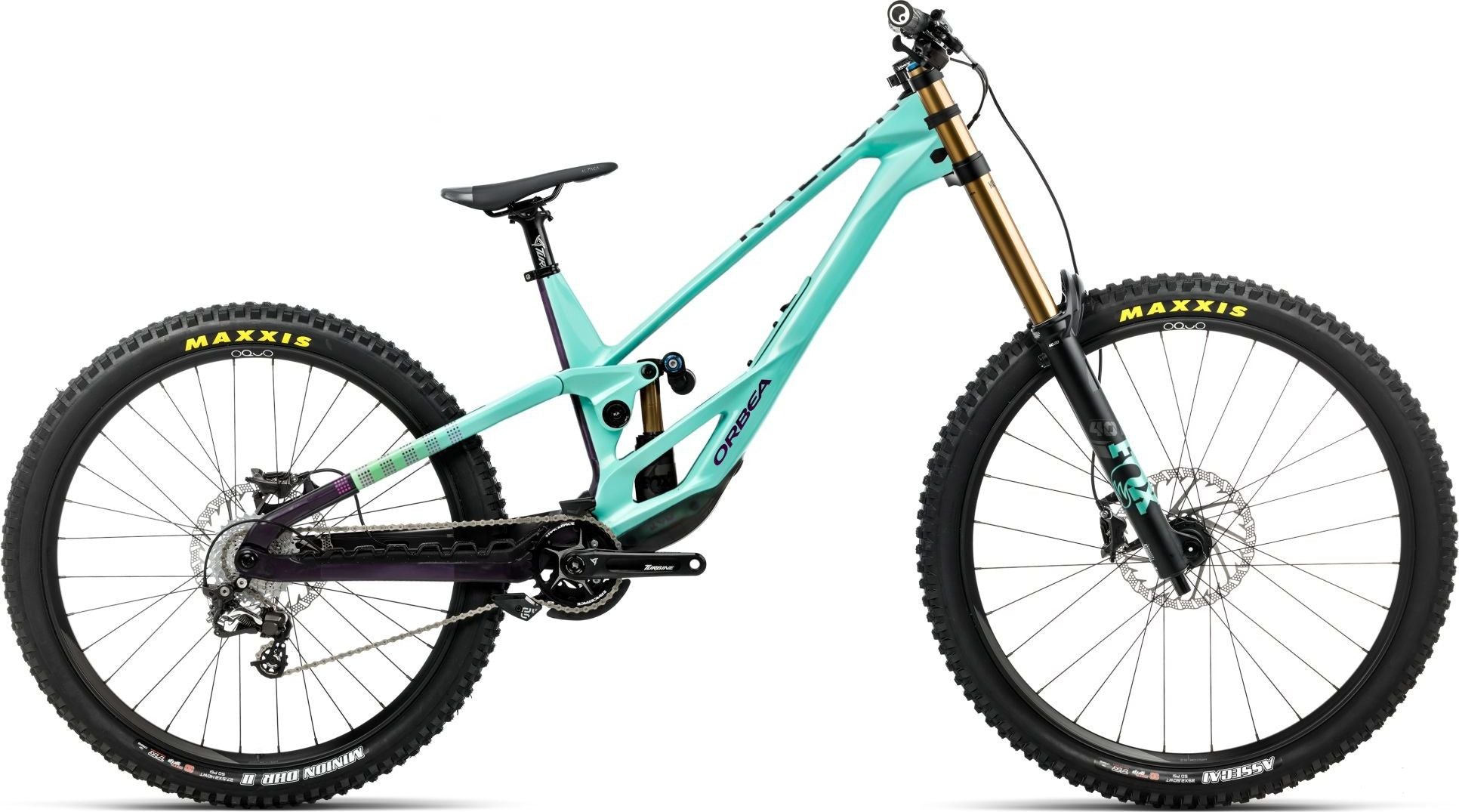 VTT Tout-Suspendu Orbea Rallon DH 442 D-LTD Shimano 10V 29/27.5" Vert Aloha Violet Fantasy 2026