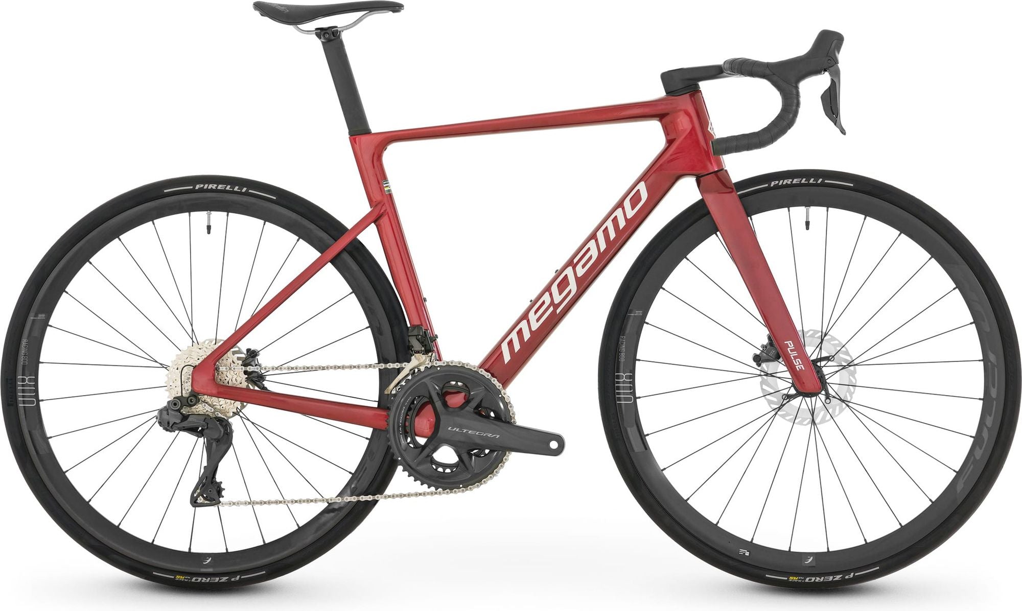 Vélo de Route Megamo Pulse 05 Shimano Ultegra Di2 12V 700 mm Rouge 2026