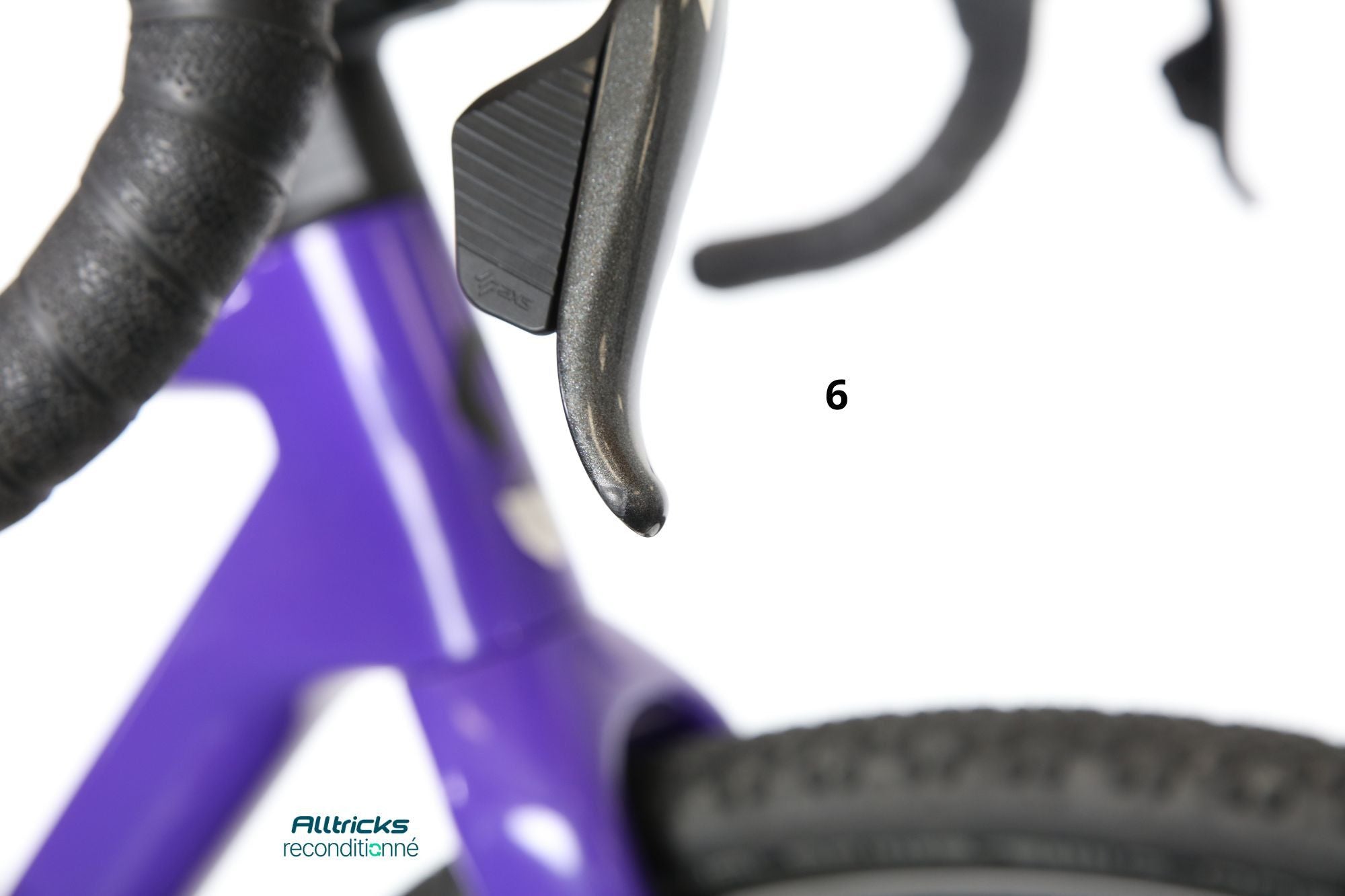 Vélo Scott Addict Gravel 10 Sram Force eTap AXS 12V 700 mm Violet 2024 T.S 164/174cm - Produit Reconditionné