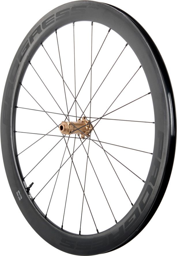Paire de roues Progress A-Prime Disc Noir/Light Bronze | 12x100/12x142 | Center Lock