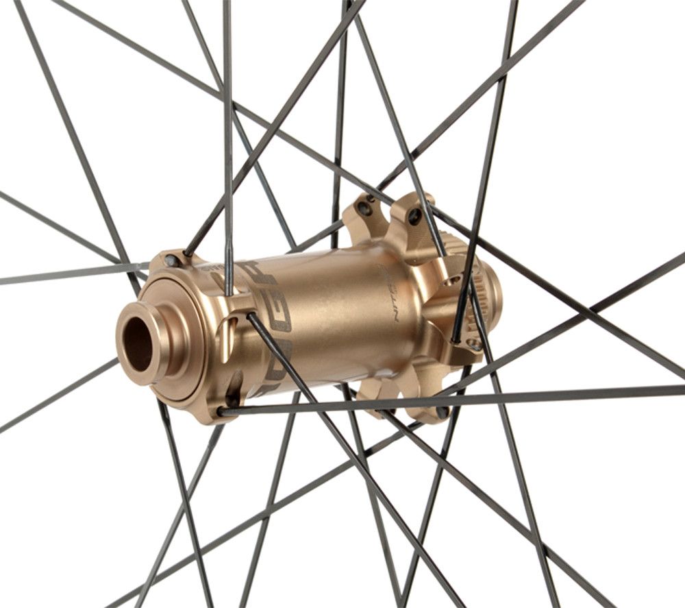Paire de roues Progress GRX40 Gravel Noir/Light Bronze | 12x100/12x142 mm | Center Lock