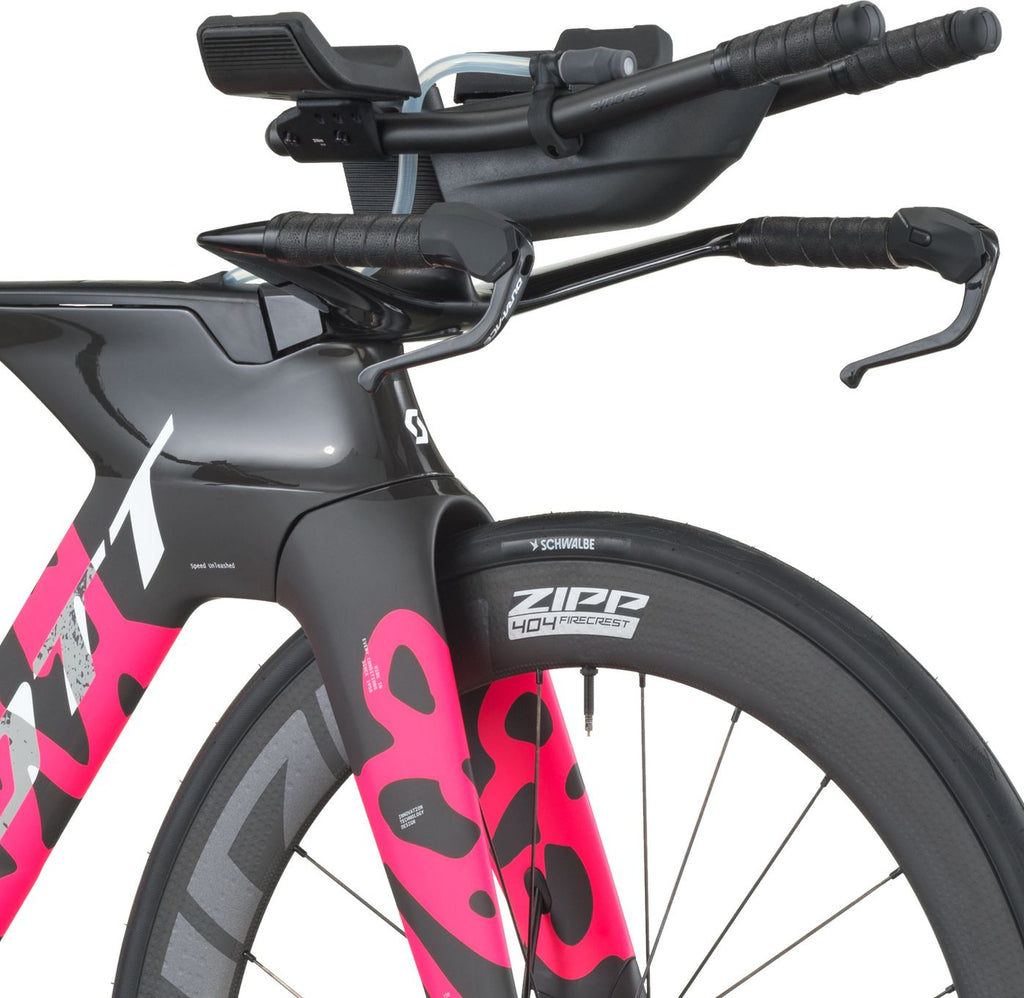 Vélo de Triathlon Scott Plasma RC Pro Shimano Ultegra Di2 12V 700 mm Noir/Rose 2026