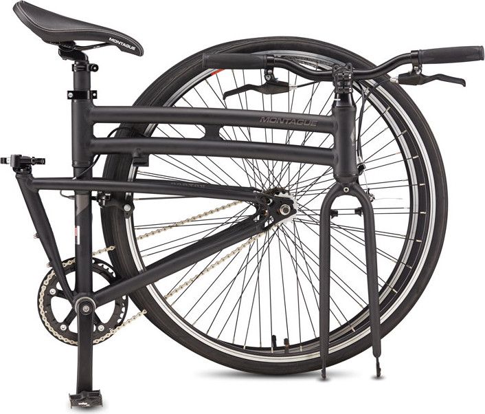 Vélo pliant boston 21  - noir mat - 21 vitesses