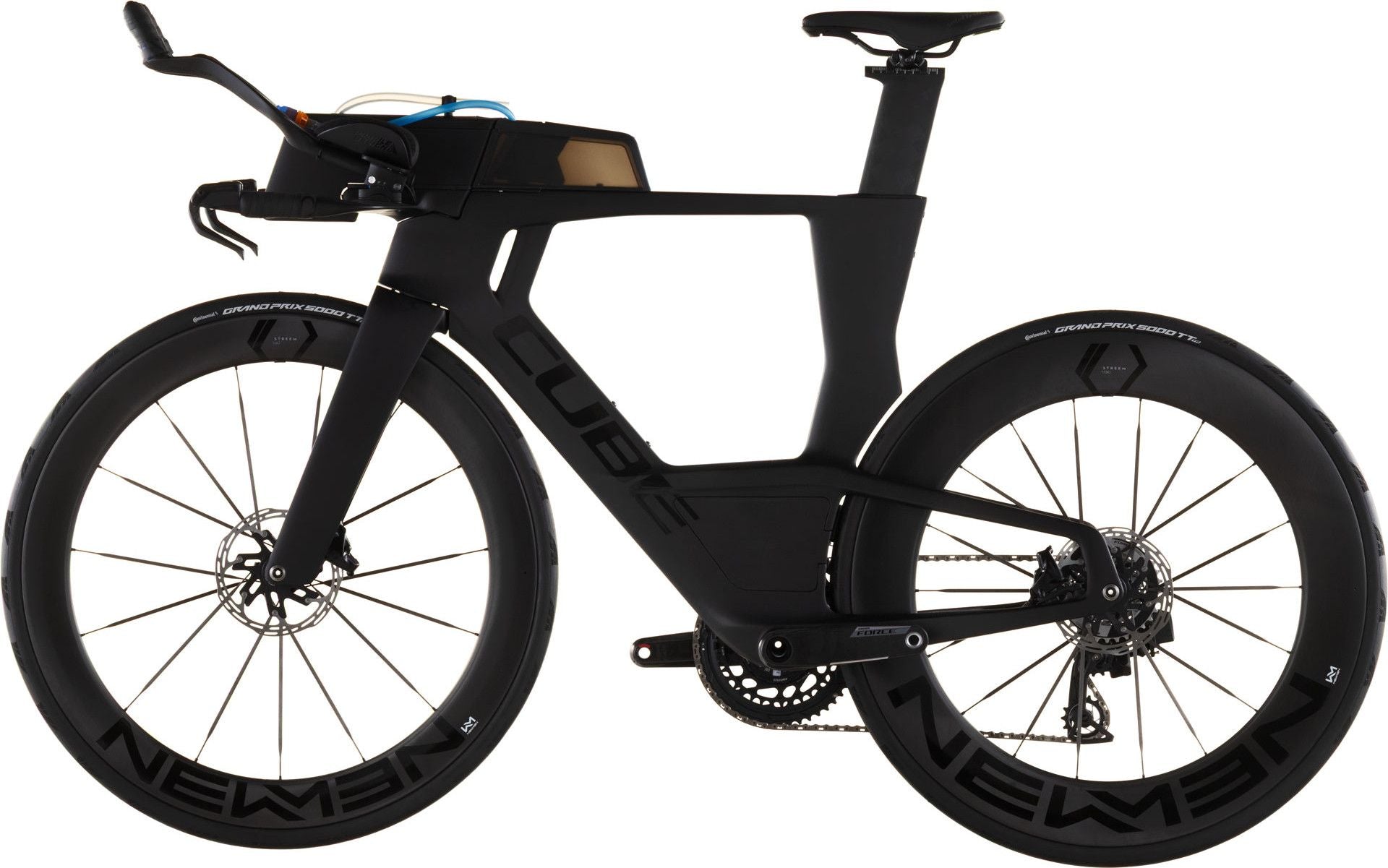 Vélo de Triathlon Cube Aerium C:68X SLX Sram Force AXS 12V 700 mm Gris Carbon Noir 2026