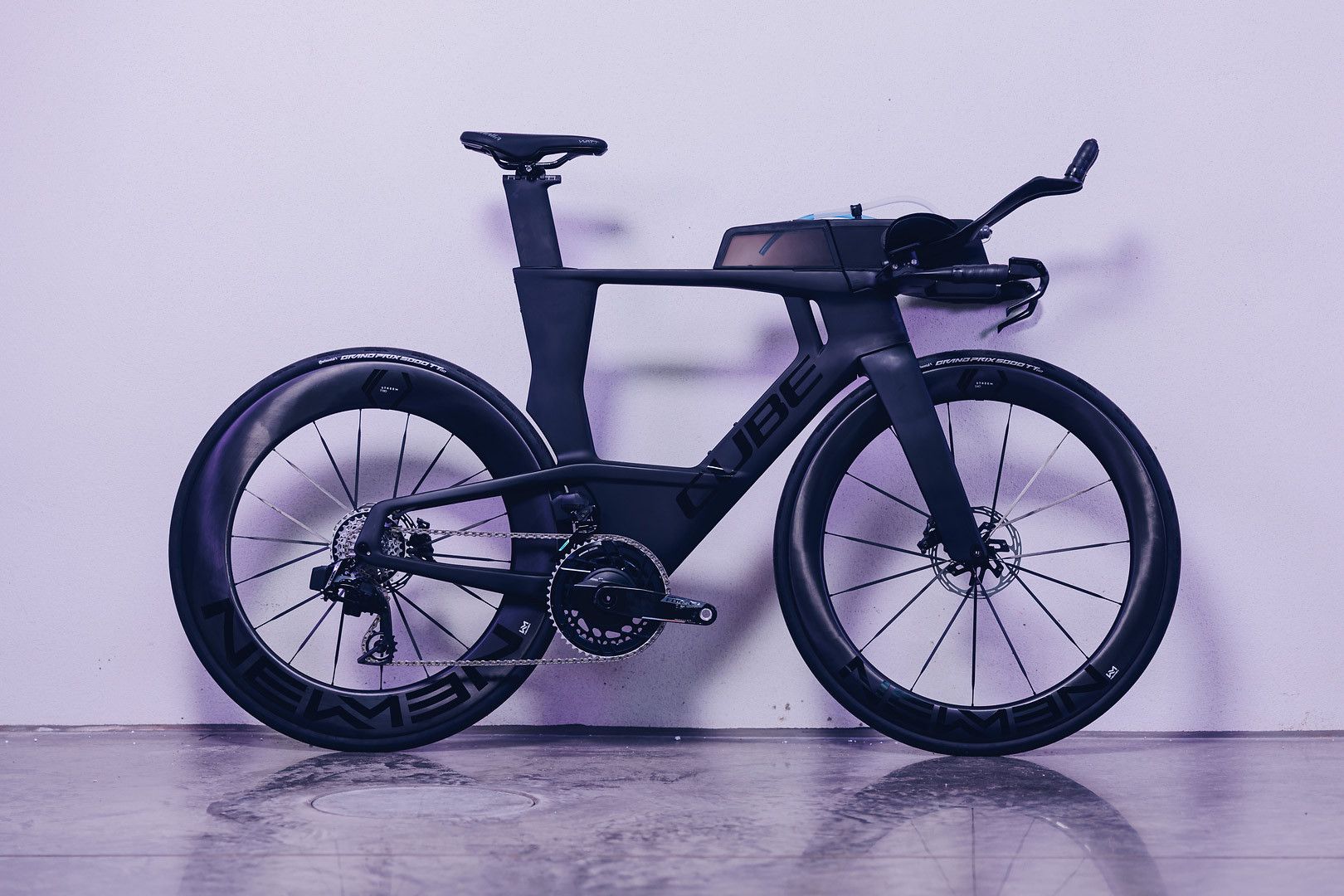 Vélo de Triathlon Cube Aerium C:68X SLX Sram Force AXS 12V 700 mm Gris Carbon Noir 2026