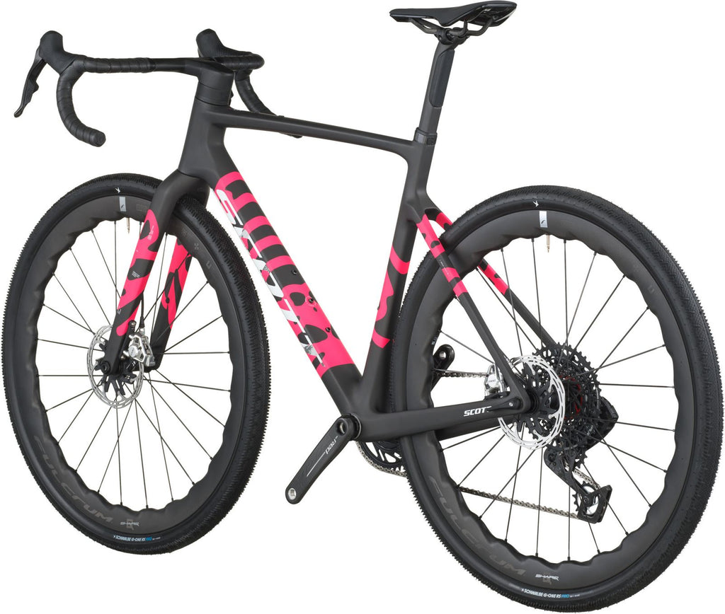 Vélo de Gravel Scott Addict Gravel RC Sram Red XPLR AXS 13V 700 mm Noir/Rose 2026