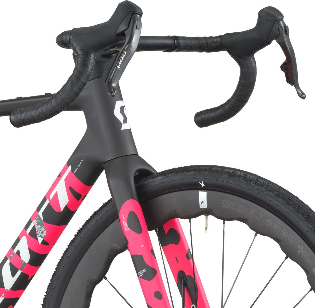 Vélo de Gravel Scott Addict Gravel RC Sram Red XPLR AXS 13V 700 mm Noir/Rose 2026