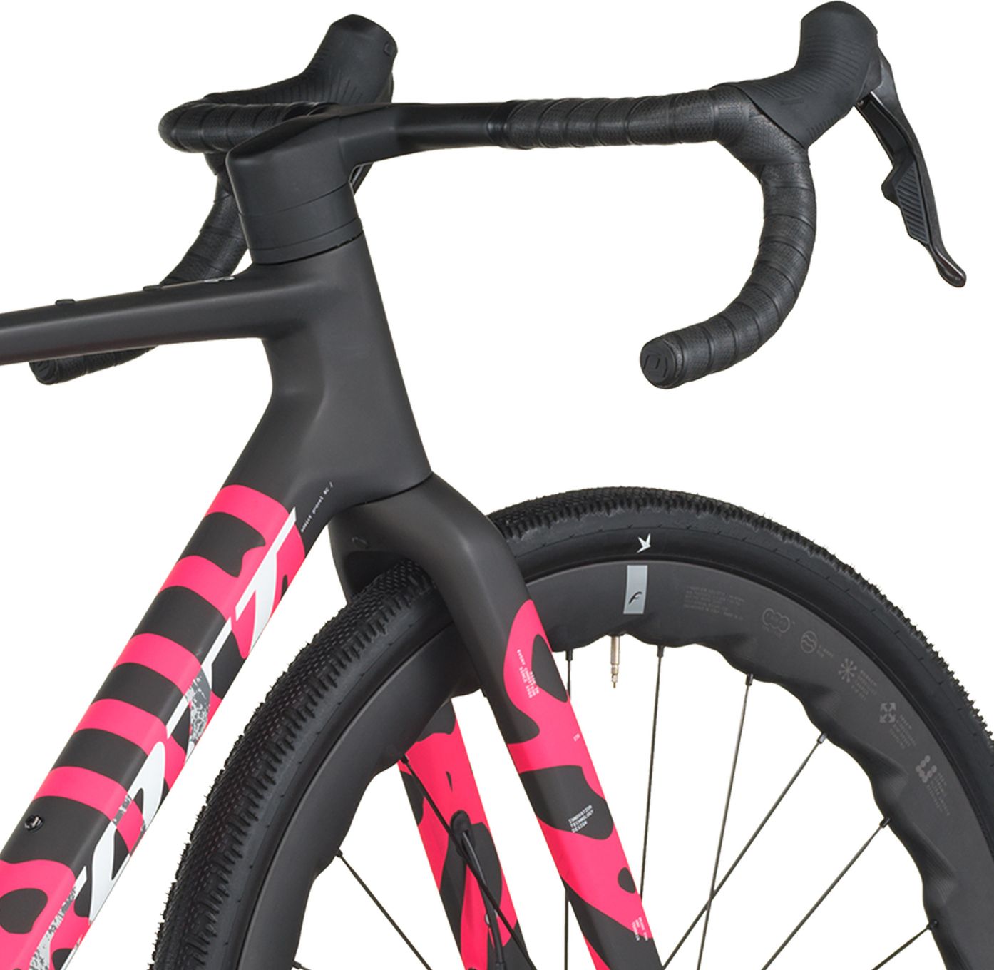 Vélo de Gravel Scott Addict Gravel RC Sram Red XPLR AXS 13V 700 mm Noir/Rose 2026