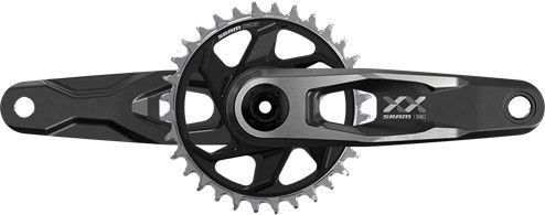 Pédalier Sram XX DH T-Type DUB DH 34 Dents 7V CL56.5 Noir (Sans Boitier)