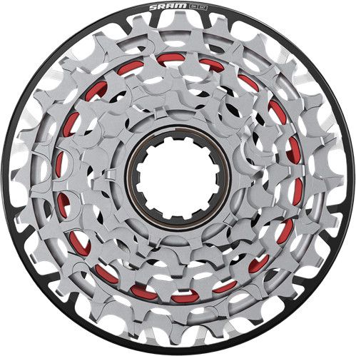 Cassette Sram XX DH T-Type XS-797 7V (XDSLIM) Argent