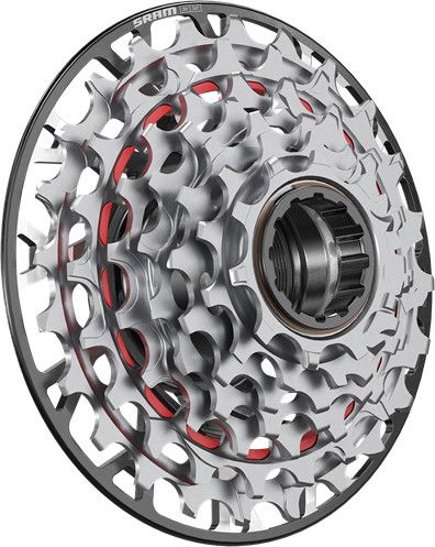 Cassette Sram XX DH T-Type XS-797 7V (XD) Argent