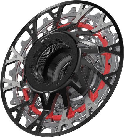 Cassette Sram XX DH T-Type XS-797 7V (XD) Argent