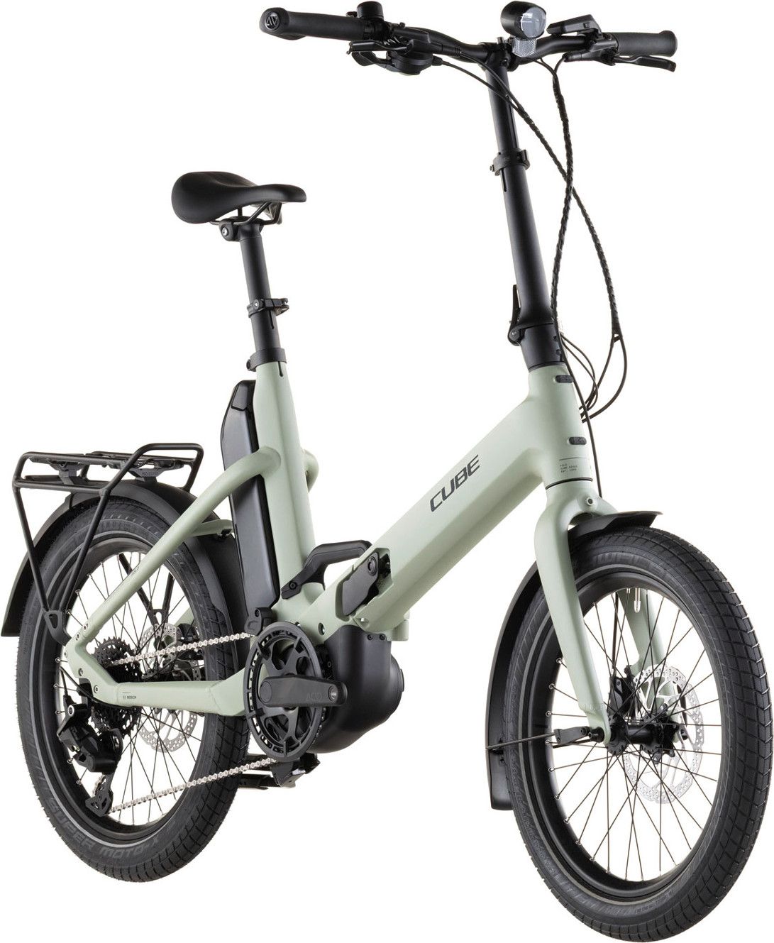 Vélo Pliant Électrique Cube Fold Hybrid 545 Shimano Cues 9V 545 Wh 20'' Vert Pea 2026