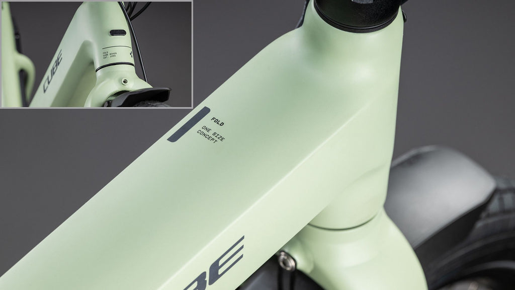 Vélo Pliant Électrique Cube Fold Hybrid 545 Shimano Cues 9V 545 Wh 20'' Vert Pea 2026