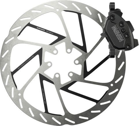 Étrier de Frein à Disque Hydraulique Sram Maven Silver Noir B1