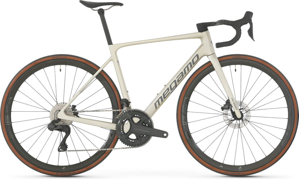 Vélo de Route Megamo Raise 05 Shimano Ultegra Di2 12V 700 mm Beige 2026