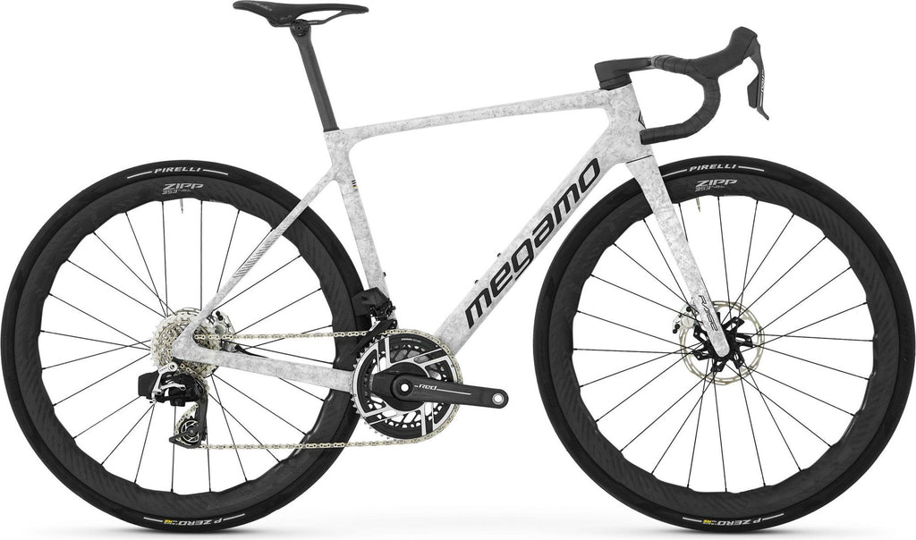 Vélo de Route Megamo Raise 00 Sram Red AXS 12V 700 mm Blanc/Gris 2026