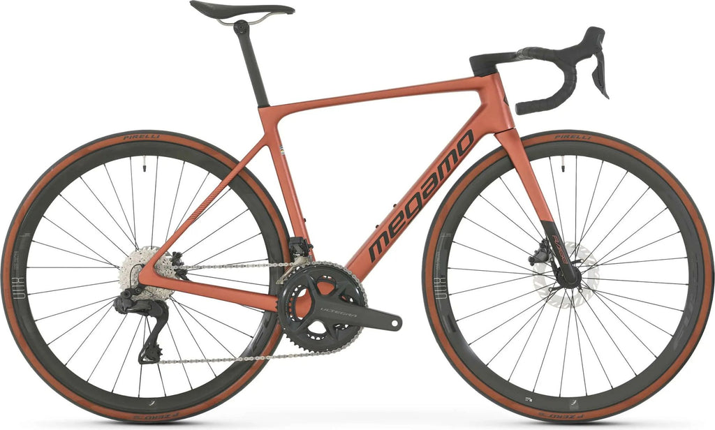 Vélo de Route Megamo Raise 05 Shimano Ultegra Di2 12V 700 mm Marron 2026