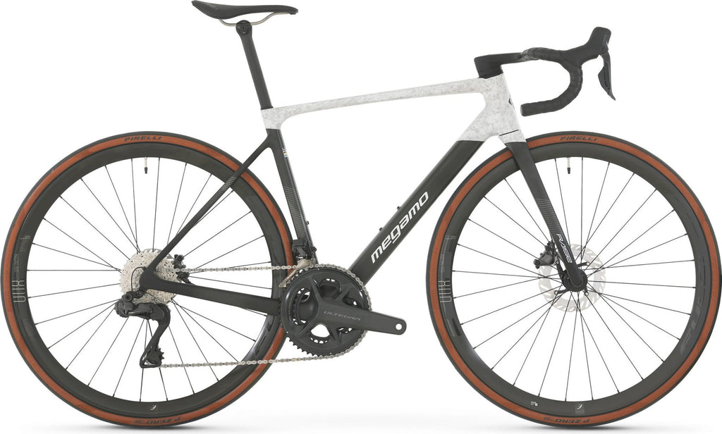Vélo de Route Megamo Raise 05 Shimano Ultegra Di2 700 mm Noir/Gris/Blanc 2026