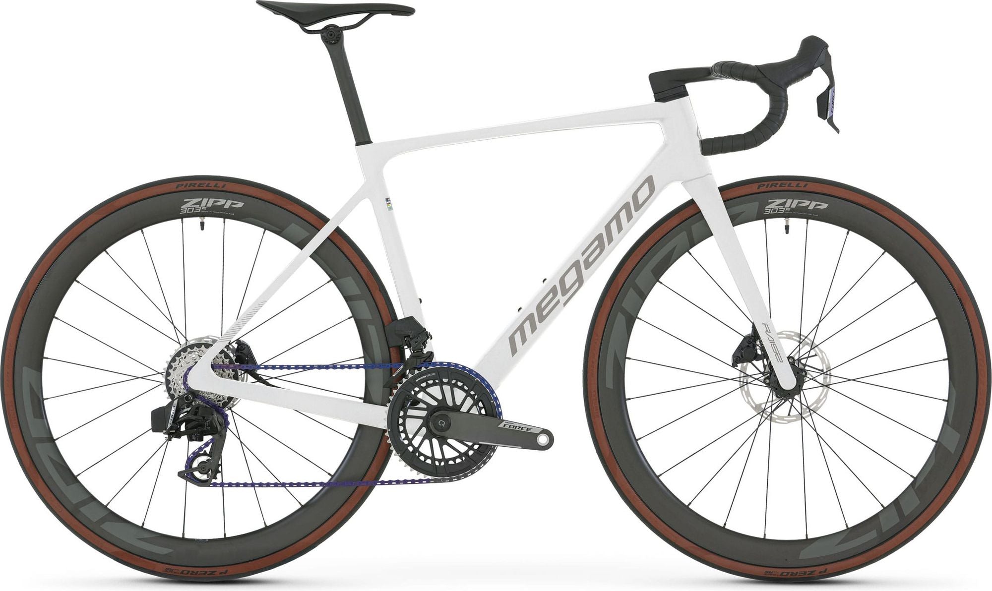 Vélo de Route Megamo Raise 04 Sram Force AXS 12V 700 mm Blanc 2026