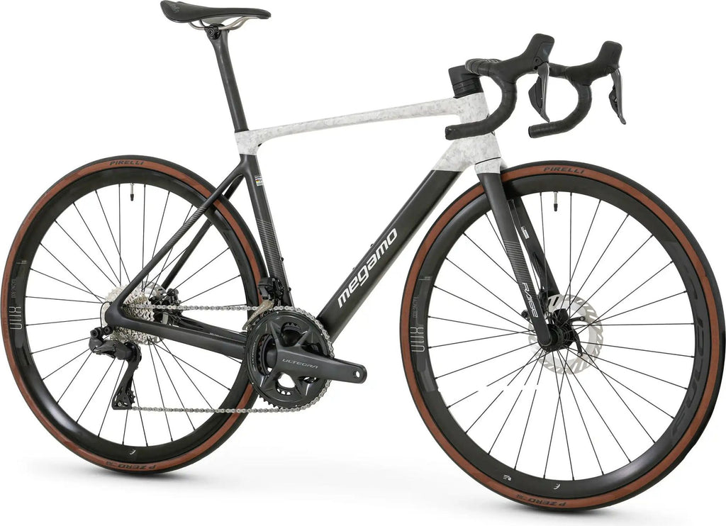 Vélo de Route Megamo Raise 05 Shimano Ultegra Di2 700 mm Noir/Gris/Blanc 2026