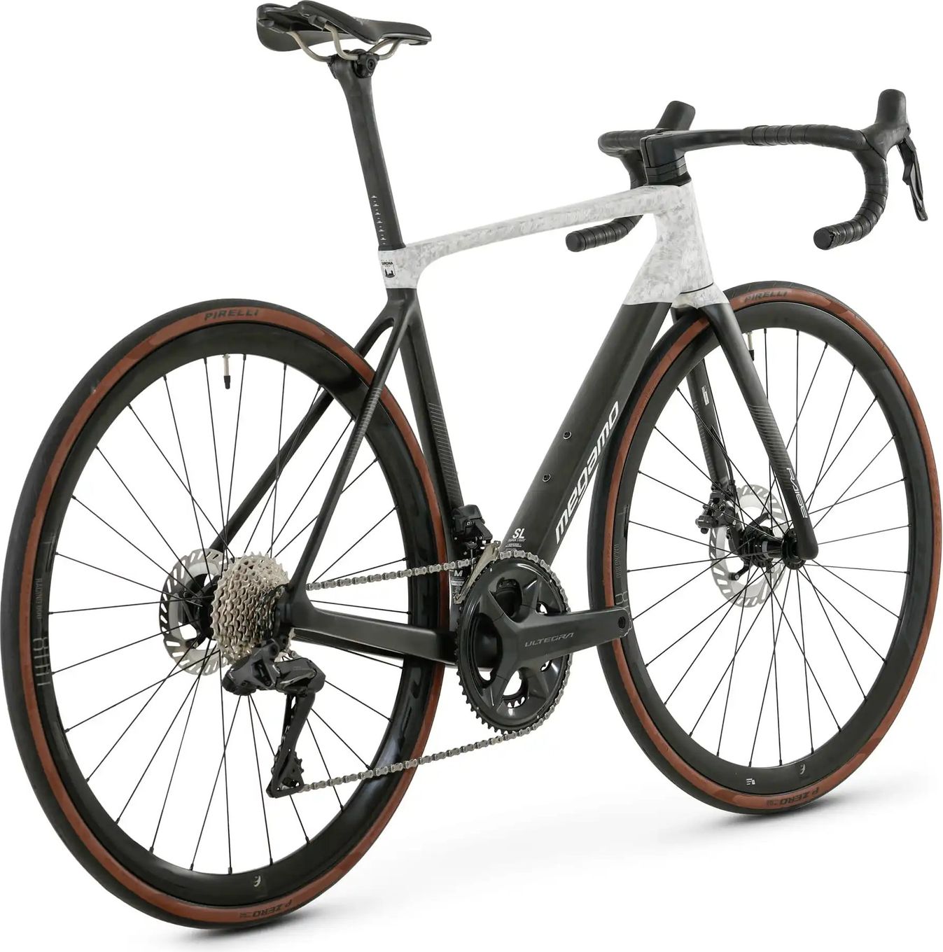 Vélo de Route Megamo Raise 05 Shimano Ultegra Di2 700 mm Noir/Gris/Blanc 2026