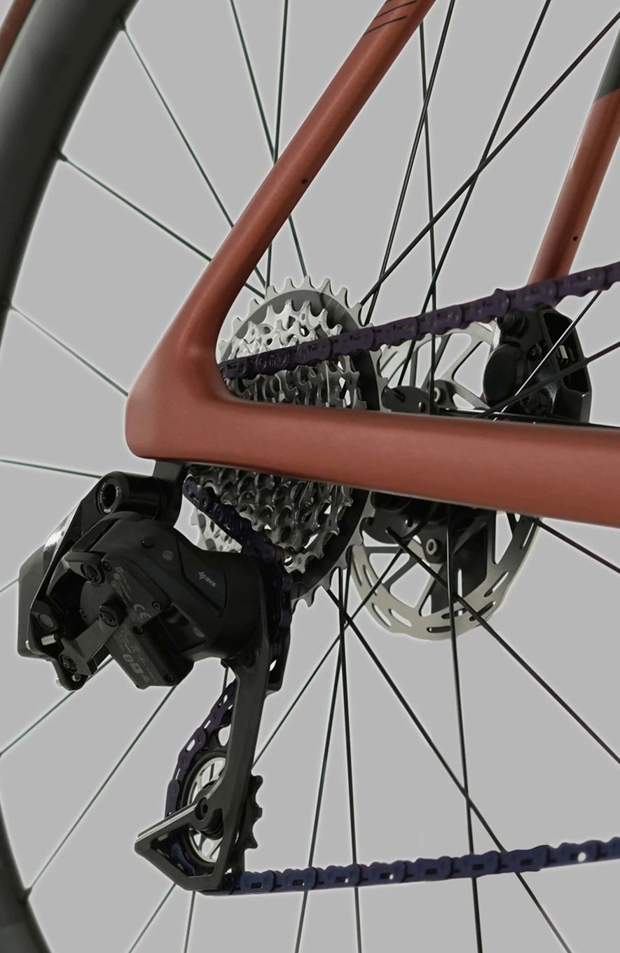 Vélo de Route Megamo Raise 04 Sram Force AXS 12V 700 mm Marron 2026