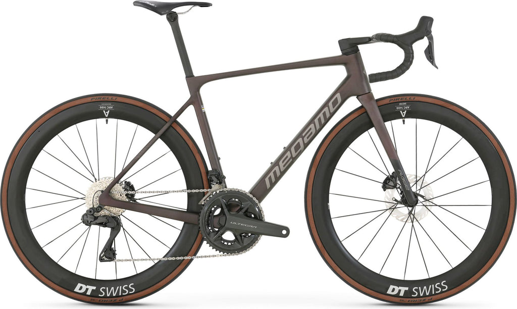 Vélo de Route Megamo Raise 03 Shimano Ultegra Di2 12V 700 mm Marron 2026