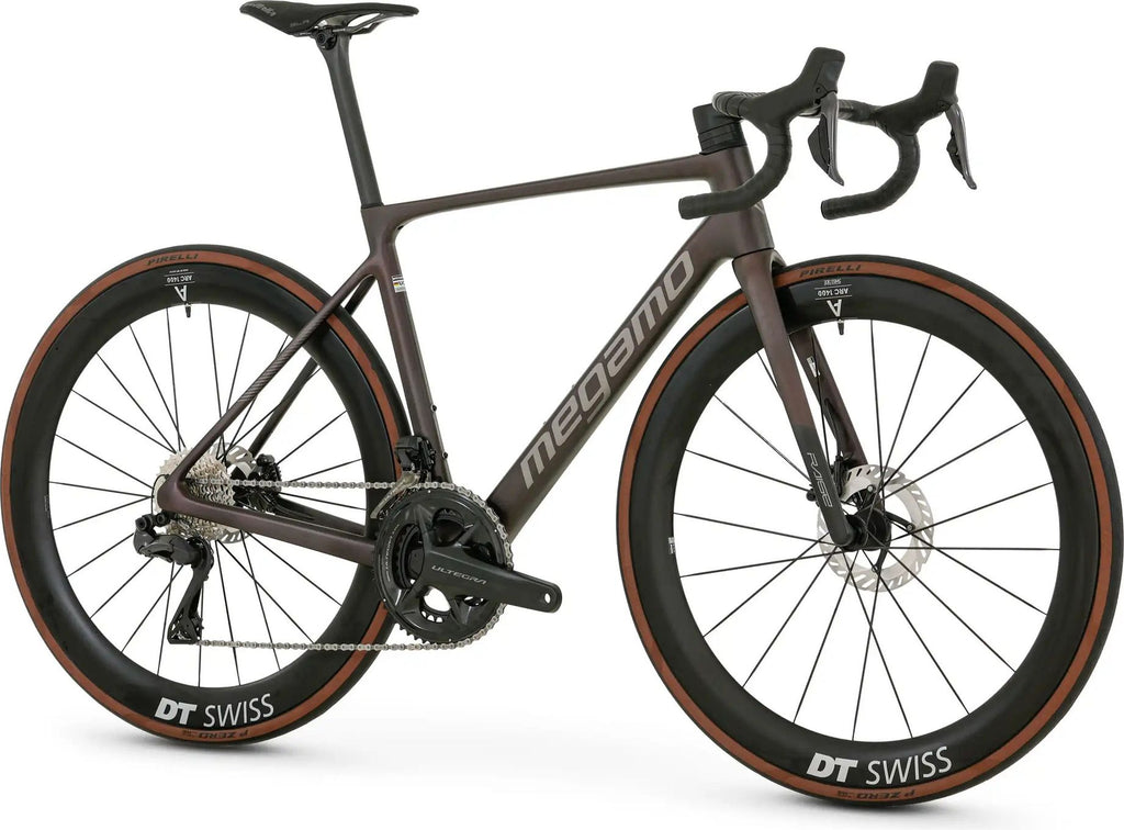 Vélo de Route Megamo Raise 03 Shimano Ultegra Di2 12V 700 mm Marron 2026