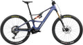 VTT Électrique Tout-Suspendu Orbea Rise LT M-Team 12V 420 Wh Shimano 85 Nm 29'' Bleu Tanzanite Carbon View 2025