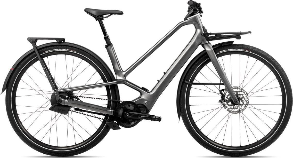 Vélo de Ville Électrique Orbea Diem 10 Enviolo Automatiq Courroie 630Wh 85 Nm 700 mm Gris Anthracite 2025