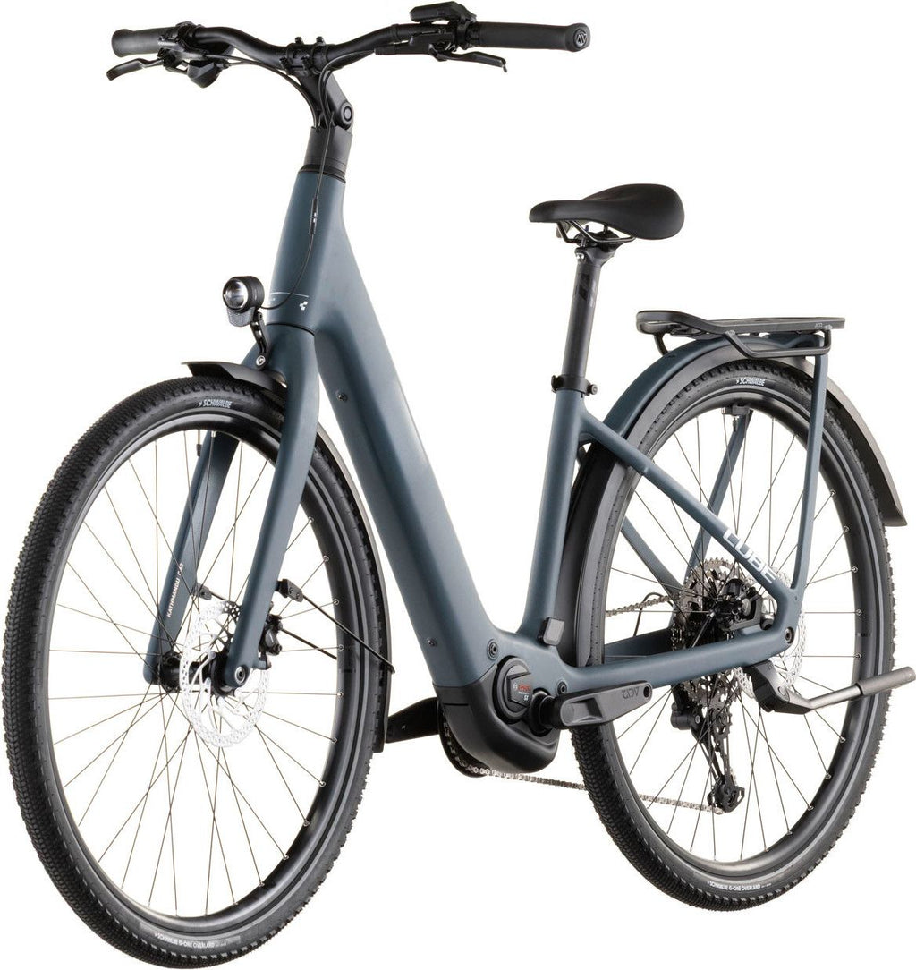 VTC Électrique Cube Kathmandu Hybrid C:62 Pro 400X Easy Entry Shimano Cues 11V 400 Wh 700 mm Bleu Spectral 2026