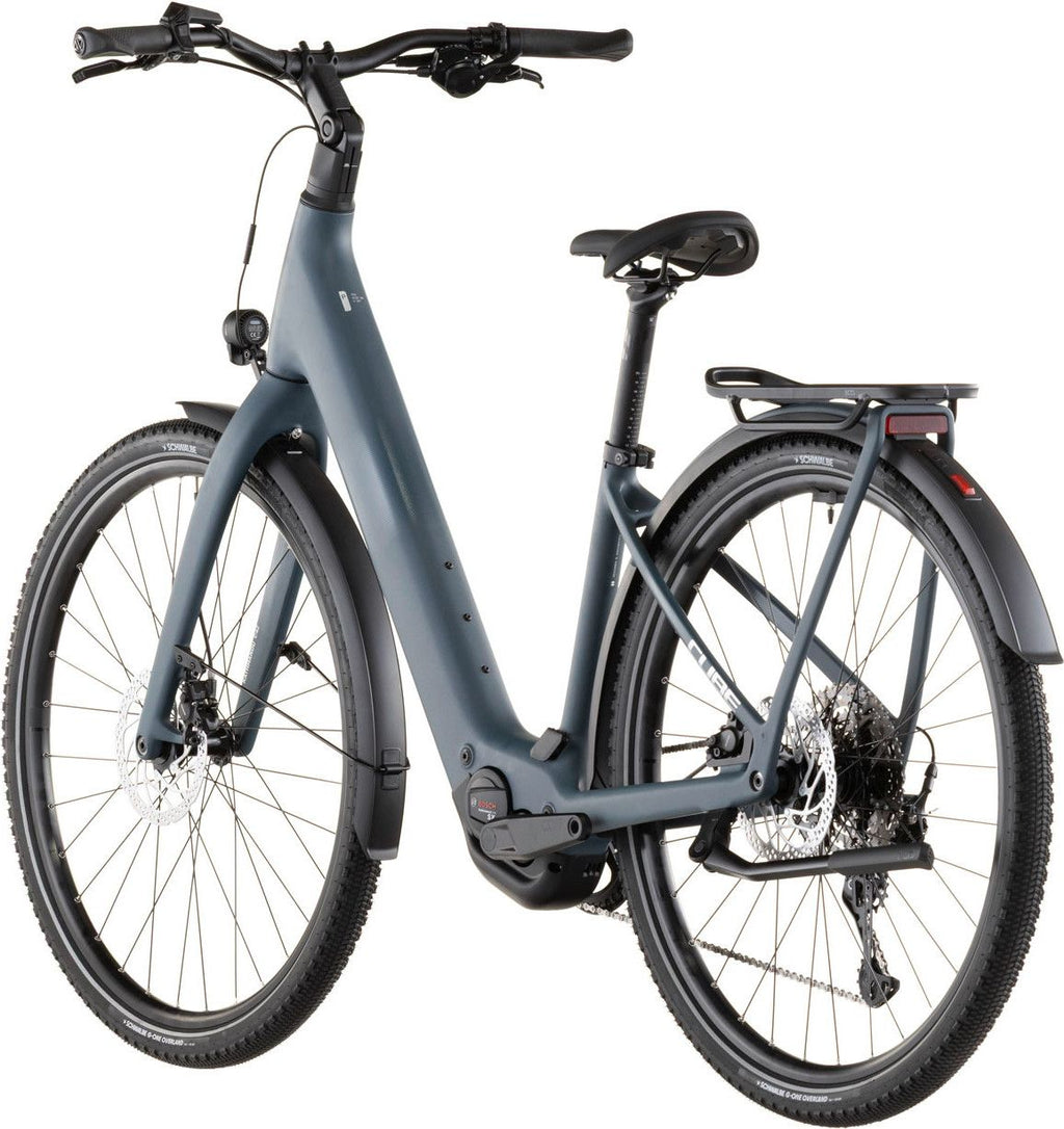 VTC Électrique Cube Kathmandu Hybrid C:62 Pro 400X Easy Entry Shimano Cues 11V 400 Wh 700 mm Bleu Spectral 2026