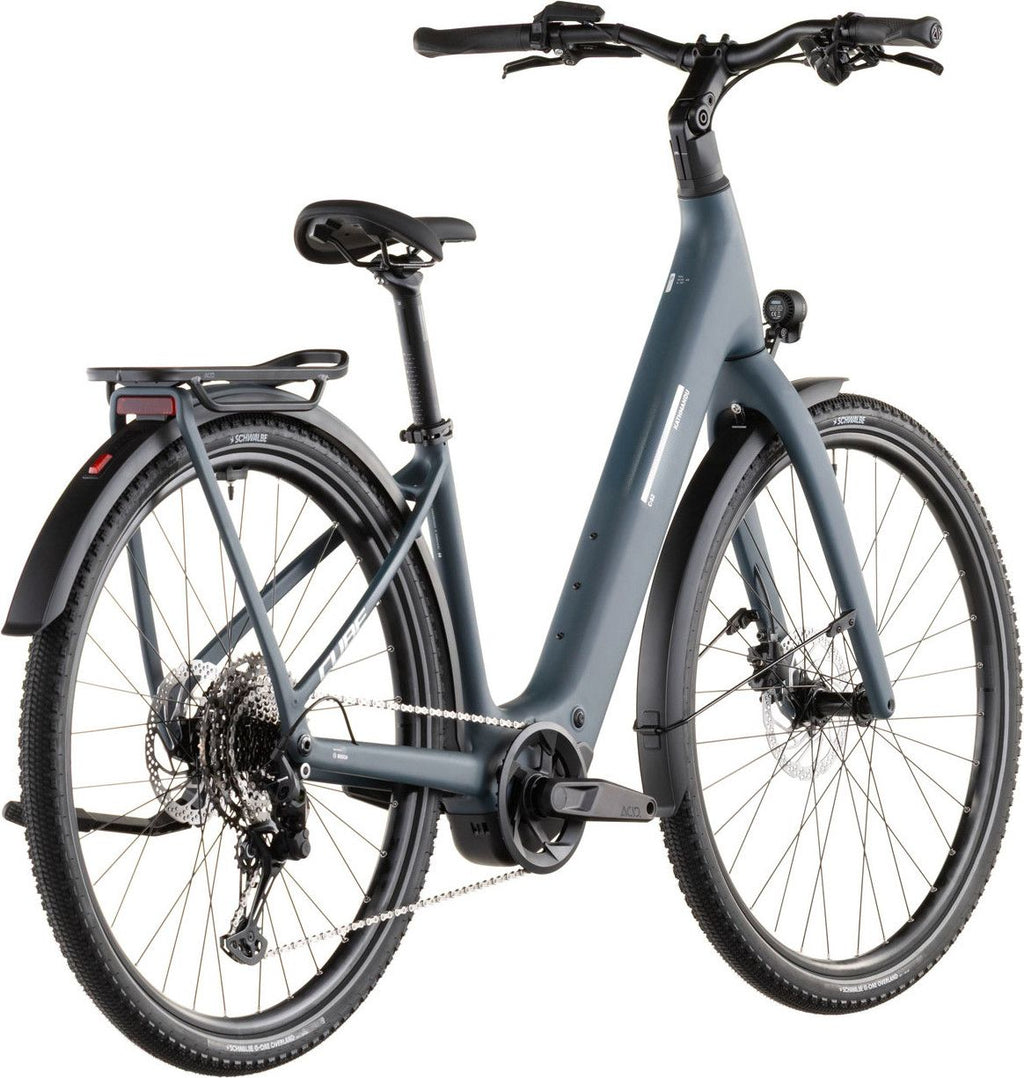 VTC Électrique Cube Kathmandu Hybrid C:62 Pro 400X Easy Entry Shimano Cues 11V 400 Wh 700 mm Bleu Spectral 2026