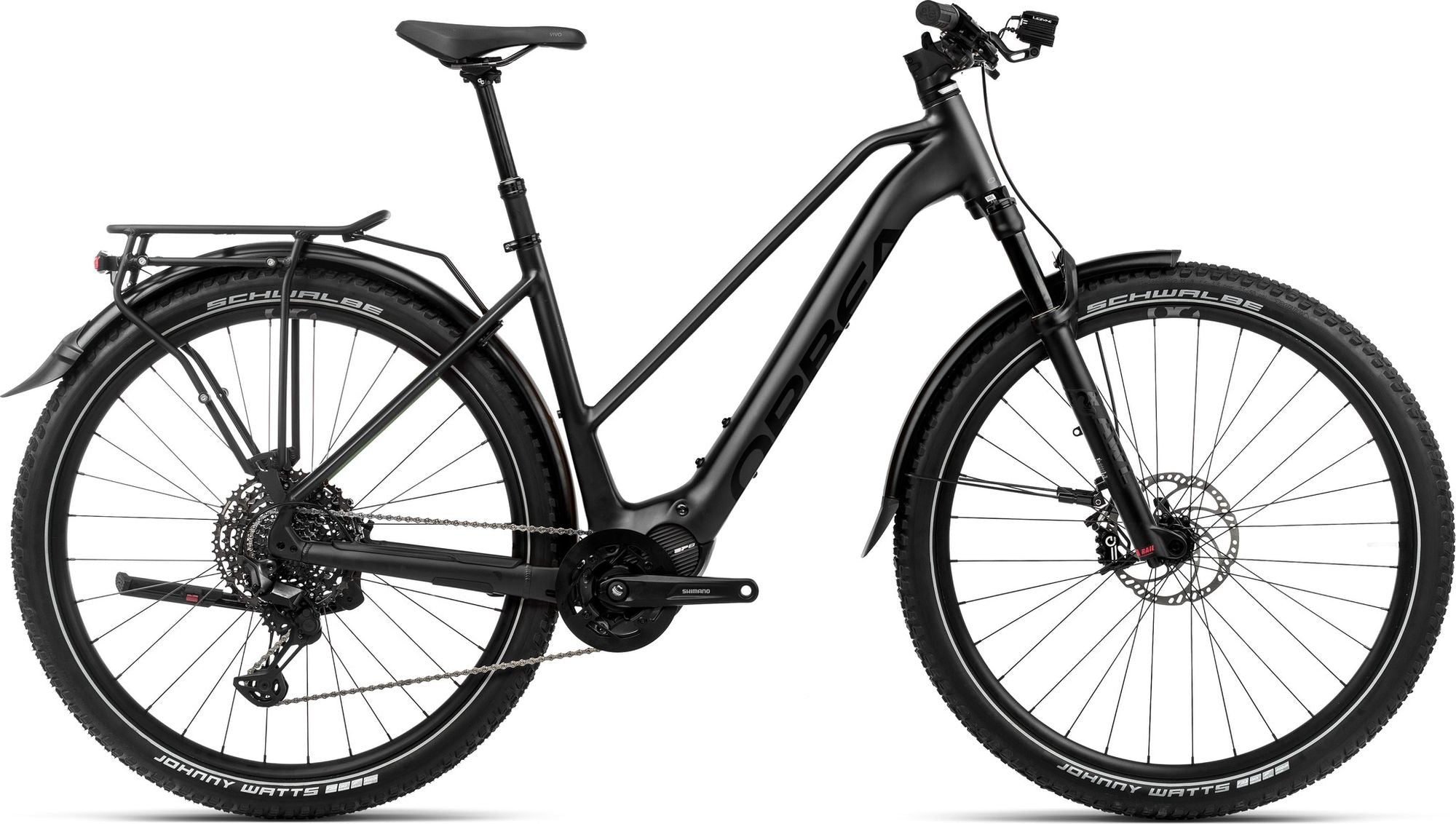 VTC Électrique Orbea Kemen MID SUV 10 Shimano 11V 540Wh Shimano 85Nm 29'' Noir Night