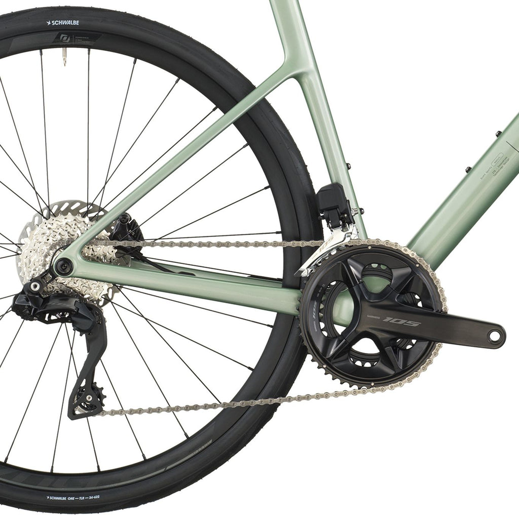 Vélo de Route Scott Addict 40 Shimano 105 Di2 12V 700 mm Vert 2026