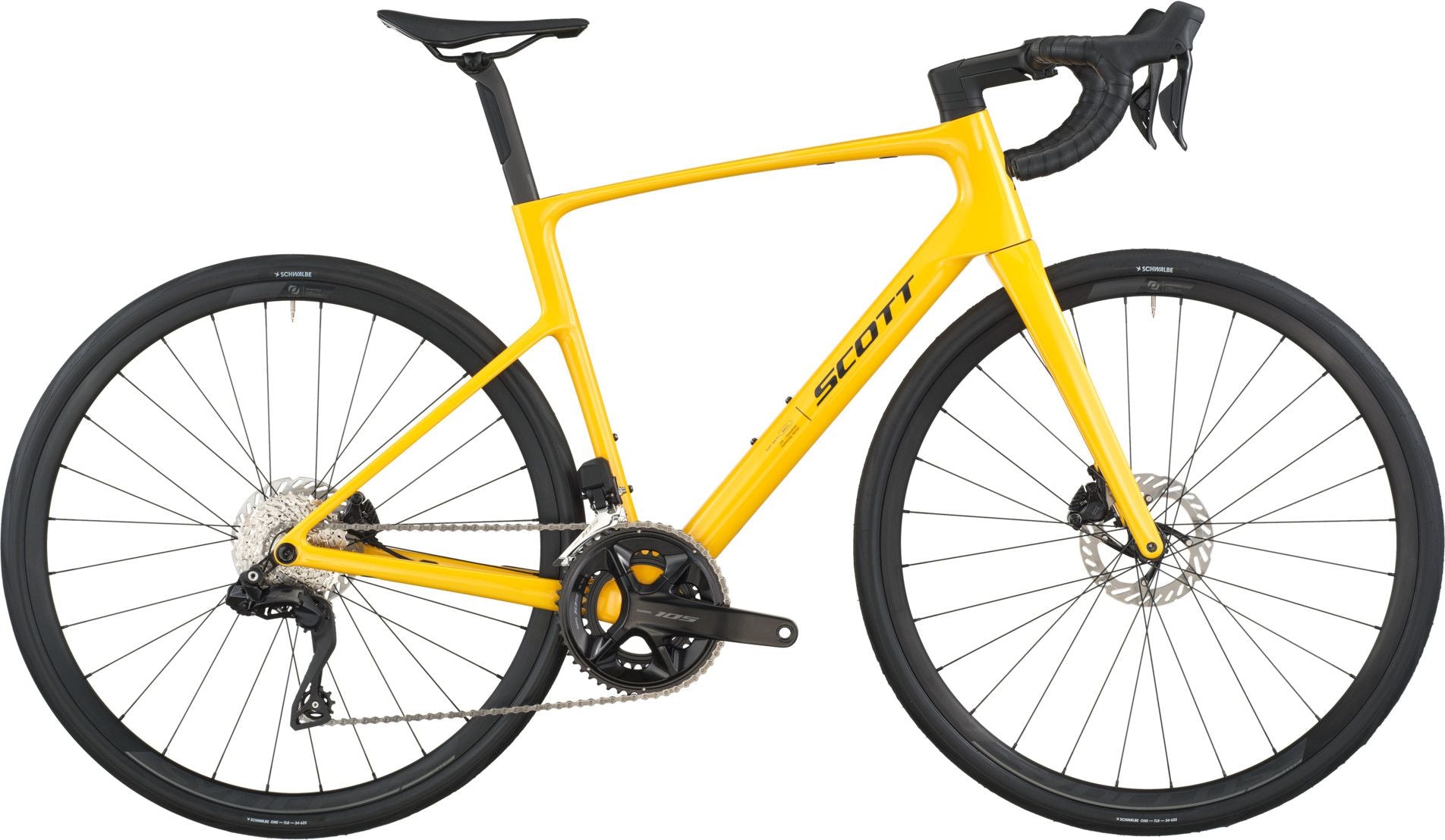 Vélo de Route Scott Addict 40 Shimano 105 Di2 12V 700 mm Noir 2026