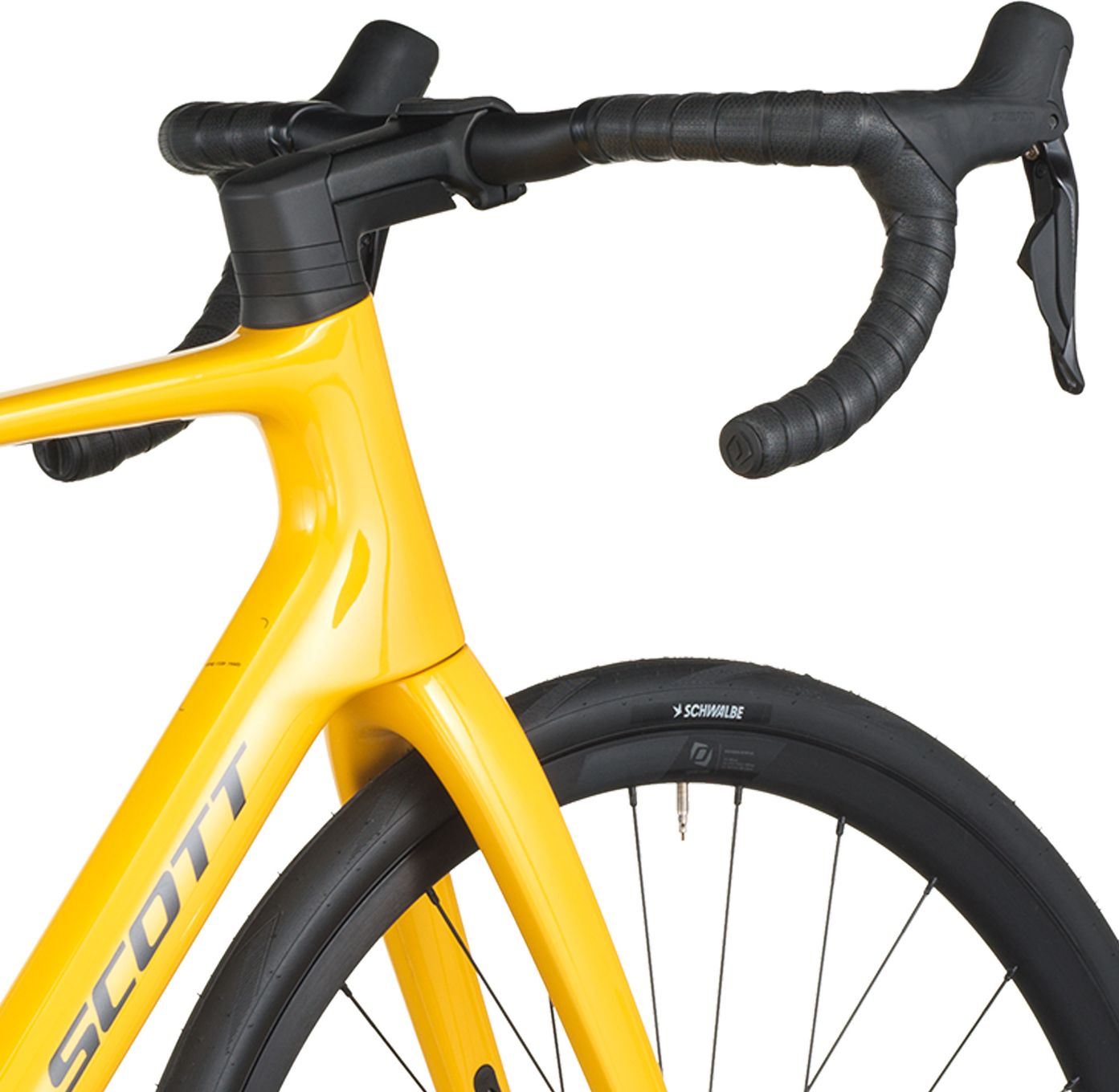 Vélo de Route Scott Addict 40 Shimano 105 Di2 12V 700 mm Jaune 2026
